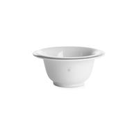Mühle Rn11 Bol À Raser Muhle, Porcelaine Blanche Et Bord En Platine. Diamètre : 12 Cm. Hauteur : 5,6 Cm.