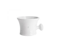 Mühle Rn4 Bol À Raser Muhle Avec Poignée, Porcelaine Blanche. Diam. : 10 Cm. Ht : 7,7 Cm.