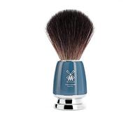 Mühle Rytmo Blaireau de rasage de luxe en fibre noire - Parfait avec savons et crèmes