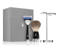Set Afeitado Mühle Brocha Afeitar, Maquinilla Gillette® Fusion & Soporte Rytmo