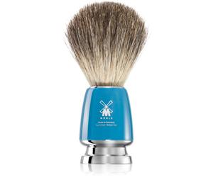 Mühle RYTMO Pure Badger brosse de rasage en poils de blaireau Blue Resin 1 pcs