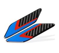 muekzru Lot de 2 badges autocollants en fibre de carbone pour BMW Série 1, 2, 3, 4, 5, 6, 7, X1, X2, X3, X4, X5, X6, X7