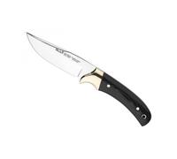 Muela 9264 Poignard Setter, Lame 11 Cm Acier Inox X50crmov15, Manche Micarta Noir
