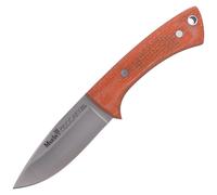 MUELA lame de 71 mm, couteau de cou, micarta en toile orange, étui KYDEX, paracorde PECCARY-8.O