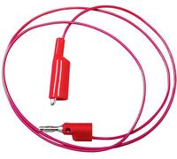 Mueller Electric BU-2030-A-24-2 Cordon de mesure banane mâle 4 mm pince crocodile 0.6 m rouge 1 pc(s)
