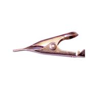 Mueller Electric BU-34C Mini pince crocodile cuivre Plage de serrage max.: 5.60 mm Longueur: 27.80 mm