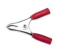 Mueller Electric BU-40A-2 Pince batterie acier, rouge Plage de serrage max.: 19 mm Longueur: 58 mm