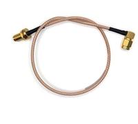 Mueller Electric BU-4150074012 Câble coaxial SMA femelle SMA mâle 0.30 m transparent 1 pc(s)