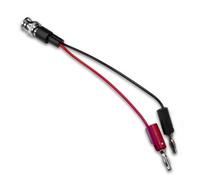Mueller Electric BU-5120-A-4-0 Cordon de mesure BNC mâle banane mâle 0.1 m noir, rouge 1 pc(s)