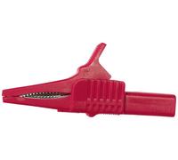 Mueller Electric BU-65-2 Pince crocodile rouge Plage de serrage max.: 19 mm Longueur: 83.82 mm 1 pc(s)
