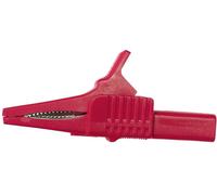 Mueller Electric BU-65-2 Pince crocodile rouge Plage de serrage max.: 19 mm Longueur: 83.82 mm 1 pc(s)