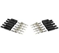 Mueller Electric BU-P2240-0 Pince crocodile noir Longueur: 54.61 mm 1 set