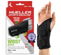 MUELLER Greenline bandage de poignet, L/XL, droite | Fitted Wrist Brace, noir