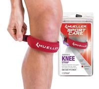 MUELLER Sangle de genou, rouge, Taille Unique
