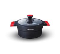 Müller Kitchen - Marmite (aluminium moulé sous pression, revêtement antiadhésif, induction, technologie allemande) (20 cm - 2,5 L)