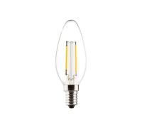 Müller-Licht LED Forme de bougie, Verre, Blanc, E14, 2.5 W, 230 V