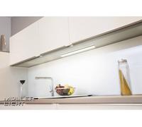 Müller-Licht Limon Lampe LED pour dessous darmoire avec détecteur LED LED intégrée 10 W blanc chaud titane