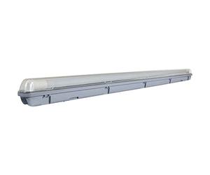 Müller-Licht Luminaire LED pour pièces humides, Plastique, gris, 120 cm 18watts 230volts