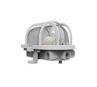 MÜLLER LICHT Oval Luminaire pour pièces humides E27 blanc