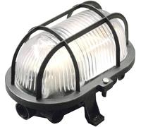 Müller-Licht Oval Luminaire pour pièces humides E27 noir