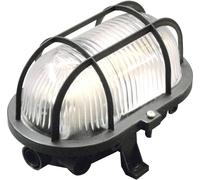 Müller-Licht Oval Luminaire pour pièces humides LED E27 60 W noir