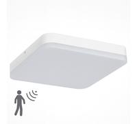 Müller Lumière LED Applique Et Plafonnier Milex Avec Capteur Blanc 28 Cm