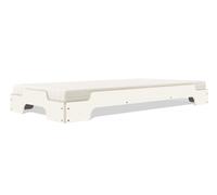 Müller Möbelwerkstätten Couchette empilable Confort - blanc profond - 90 x 190 cm