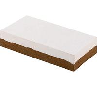 Müller Pierre à aiguiser L150xl50xH20 mm Super Arkansas 180/500 blanc/marron