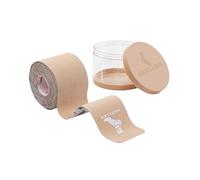 MUELLER Typhoon Elite Kinesiology Therapeutic Tape, 20 Pre-Cut I-Strips, Beige, Muscle and Joint Support
