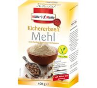Müller's Mühle Farine de pois chiches pour la cuisine, la pâtisserie et l'affinage 400g