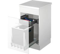 MÜLLEX EURO-BOXX 40-R Système de collecte des déchets, y compris système coulissant à sortie totale, 35 litres / à partir d'une largeur d'armoire de 40 cm