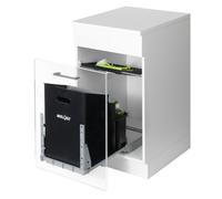 Müllex Oekonom 35/2/2, les Collecteurs de Déchets pour Frontauszüge, Schwarz