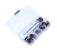 MUELODSIC 1 boîte Boutons Pression Jean Amovibles Alliage Métal Réglage Pantalon Kit Snap pour Couture et Accessoires