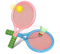 MUELODSIC 1 Ensemble Ensemble De Raquettes De Badminton Bébé Tennis Raquettes De Tennis pour Enfants Couleur Badminton Raquette pour Enfants Plastique