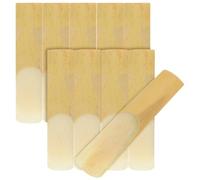 MUELODSIC 10 Anches de Saxophone Ténor 2,5 Dureté, Anches de Remplacement Traditionnelles pour Saxophone Ténor, Pack de 10 Pièces, Accessoires pour Instruments de Musique, Utilisation