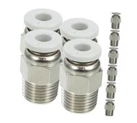 MUELODSIC 10 pièces Connecteur pour Imprimante Raccord Tube Connexion Rapide avec Manchon Elliptique pour Accessoires Impression Compatibles