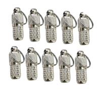 MUELODSIC 10 pièces Pendentifs Identité pour Colliers Animaux Décoration Suspendue Perte Anneau pour Fixation Facile