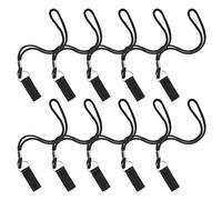 MUELODSIC 10 Pièces Wrist Straps for Hiking Poles Anti-Slip Walking Stick Holder Replacement Adjustable Hand Lanyards for Outdoor Trekking and Mountaineering