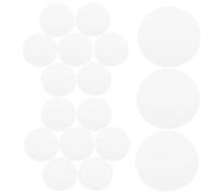 MUELODSIC 100 pièces Filtres à Café Papier Ronds Non Blanchis Filtres Jetables Compatibles pour Cafetière Manuelle Vietnamienne et Usage Pratique Restaurant et Maison
