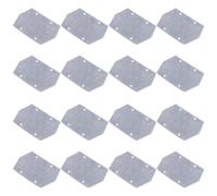MUELODSIC 16 pièces Lot de Brosses de Nettoyage pour Rainures de Fenêtres et Joints Accessoires de Remplacement pour Cuisine et Vitres Outil Pratique et Réutilisable