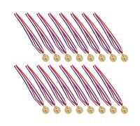 MUELODSIC 16 Pièces Médailles Sportives et de Motivation en Alliage de Zinc avec Motif Épi de Blé Vintage, Solide pour Célébrations d'anniversaire et Compétitions Sportives