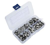 MUELODSIC 180 pièces Rondelles Inoxydables à Tête Fraisée Acier Joints Forme de Coupe pour Vis à Tête Fraisée Résistantes Corrosion pour Bricolage et Usage Industriel