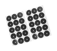 MUELODSIC 2 Feuilles Autocollants Points Marqueurs Noirs pour Table de Billard Protection et Position Balle pour Snooker et Billard Américain