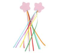 MUELODSIC 2 Pièces Antenna Toppers Star Ribbon Car Roof Ornament Easy Installation Signal Boosting Decorative Automotive Antenna Accessories for Daily Use and Outdoor Travel