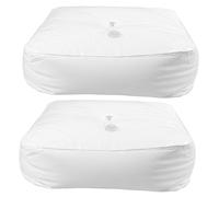 MUELODSIC 2 pièces Base Carrée Lestée à Remplir Eau pour Support Arche Ballons Sac Portable Stabilité Renforcée pour Décorations Mariage Anniversaire et Fêtes Extérieur