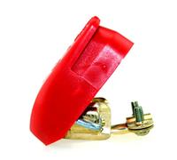 MUELODSIC 2 pièces Bornes Batterie Auto à Dégagement pour Voiture Camping car Bateau Connecteurs Robustes avec Protection Plastique Câble Jusquà Connexion Sécurisée et Stable