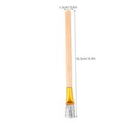 MUELODSIC 2 Pièces Brosse Acier pour Argile et Poterie Outil de Sculpture et Gravure avec Manche Brosse Métallique pour Nettoyage et Texture Accessoire Pratique pour Modelage