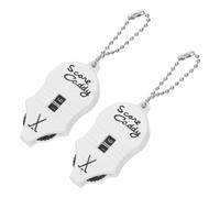 MUELODSIC 2 pièces Compteur de Score de Golf Portable Mini Mouse Forme Compteur Mécanique de Coups Léger et Précis Accessoire de Jeu pour Golfeurs Débutants et Professionnels