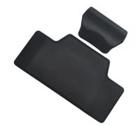 MUELODSIC 2 pièces Coussin de Dosseret Moto Cuir et Éponge Antichoc Coussin de Siège Passager Confortable pour Top Case Moto