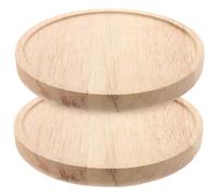 MUELODSIC 2 pièces Étagère Murale Flottante en Matière Naturelle Ronde Étagère Murale de Rangement au Style Scandinave pour Salon Salle de Bain Chambre